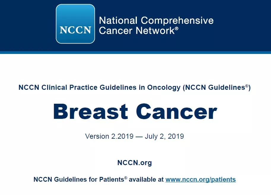 乳腺癌NCCN指南更新，PIK3CA检测及治疗方案首次写进指南！